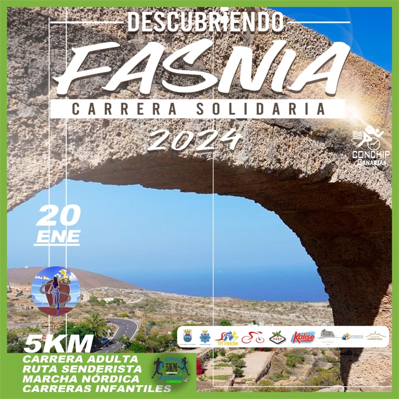 X CARRERA SOLIDARIA DESCUBRIENDO FASNIA 2024 - Iscriviti