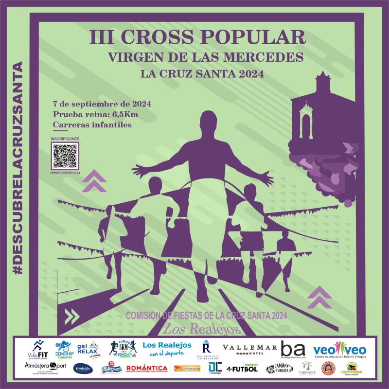 III CROSS POPULAR VIRGEN DE LAS MERCEDES - LA CRUZ SANTA 2024. - Register