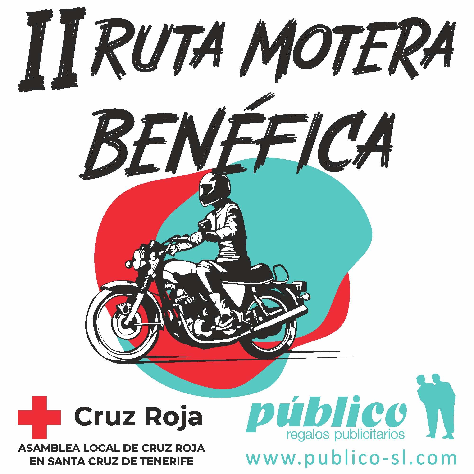 II RUTA MOTERA BENÉFICA  CRUZ ROJA 2024 - Inscríbete