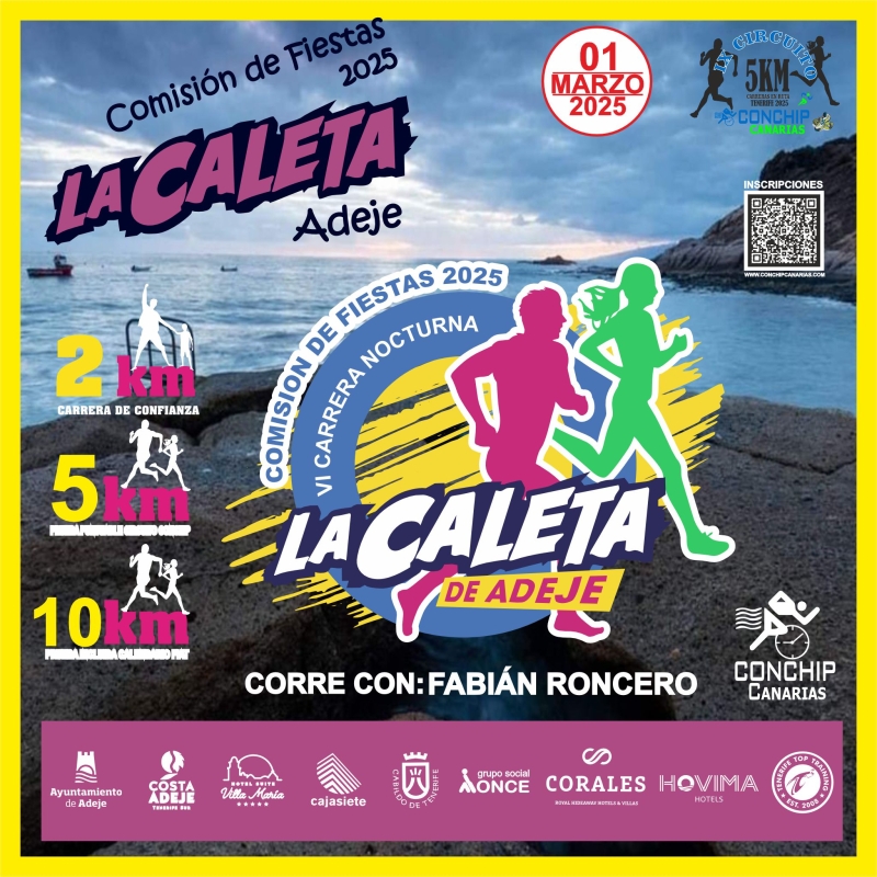 VI NOCTURNA LA CALETA DE ADEJE 2025 - Register