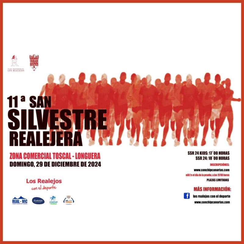 XI SAN SILVESTRE REALEJERA 2024 - Inscríbete