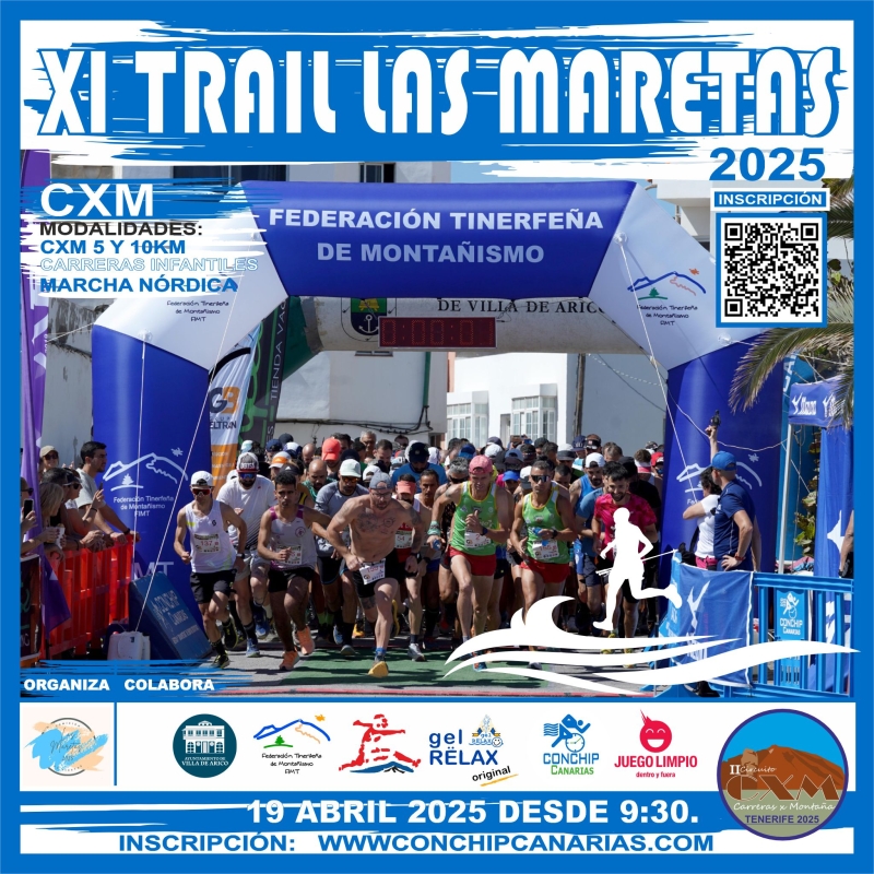 XI TRAIL LAS MARETAS 2025 - Inscrivez-vous