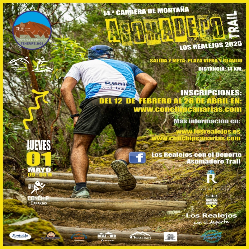 XIV ASOMADERO TRAIL 2025 - Inscríbete