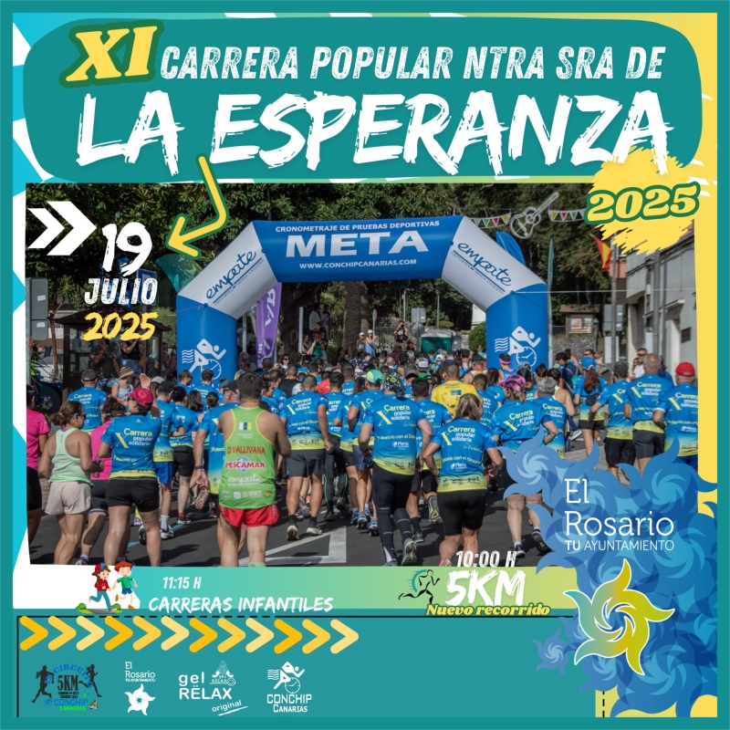 XI 5KM CARRERA POPULAR NTRA SRA DE LA ESPERANZA 2025 - Inscríbete