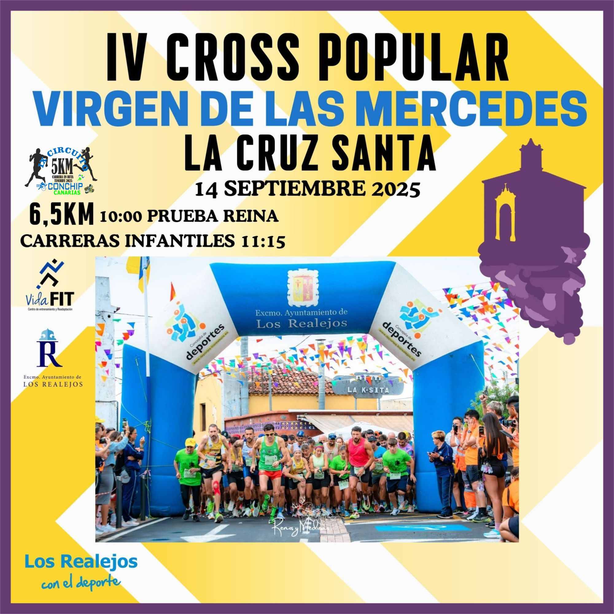 IV CROSS POPULAR VIRGEN DE LAS MERCEDES - LA CRUZ SANTA 2025 - Inscríbete