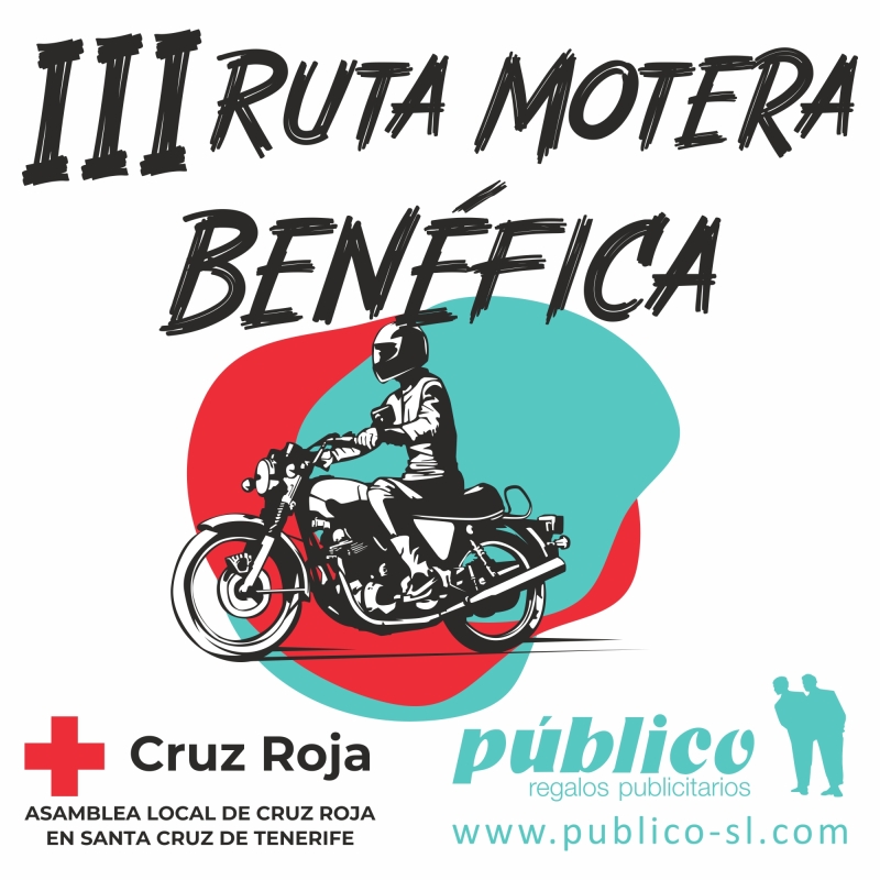 III RUTA MOTERA BENÉFICA  CRUZ ROJA 2025 - Inscríbete