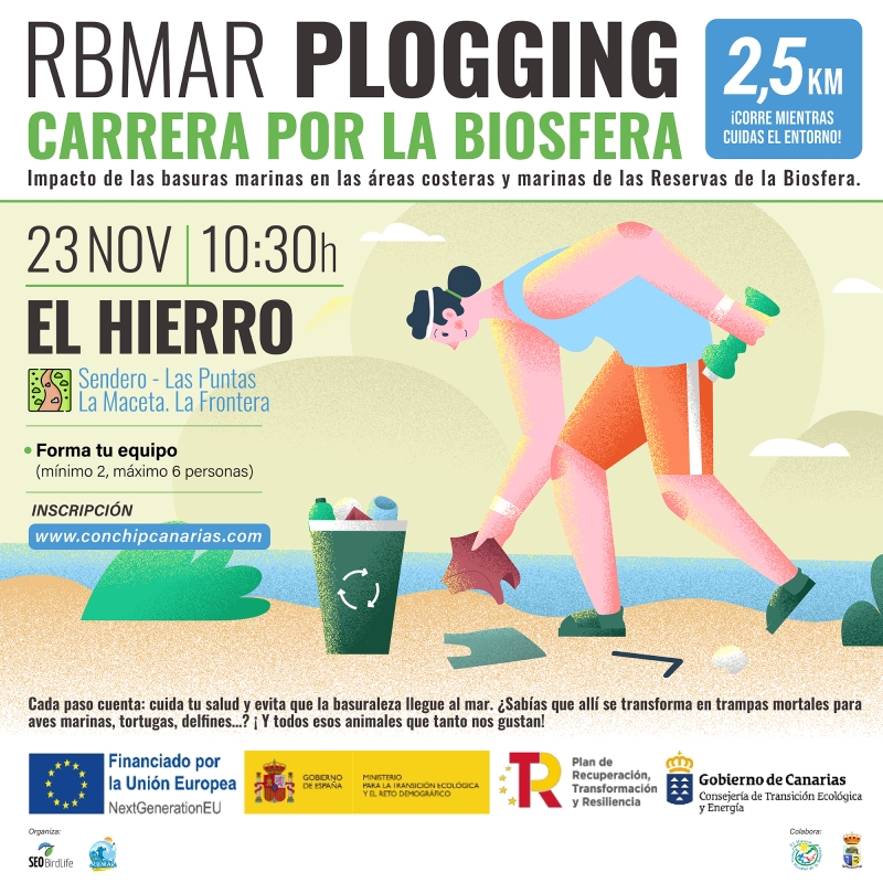RBMAR PLOGGING - CARRERA POR LA BIOSFERA - Inscríbete