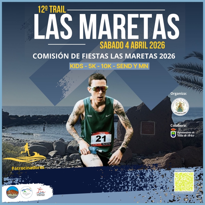 XII TRAIL LAS MARETAS 2026 - Inscríbete