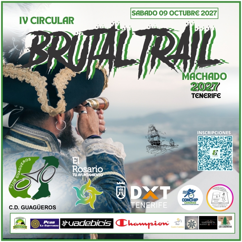 IV CIRCULAR BRUTALTRAIL MACHADO 2027 - Inscríbete