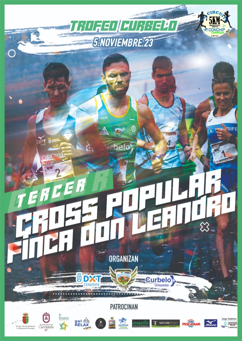 III CROSS POPULAR FINCA DON LEANDRO - TROFEO CURBELO 2023 - Zur Anmeldung