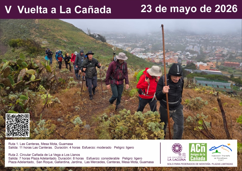 V VUELTA A LA CAÑADA LAGUNERA - Inscríbete