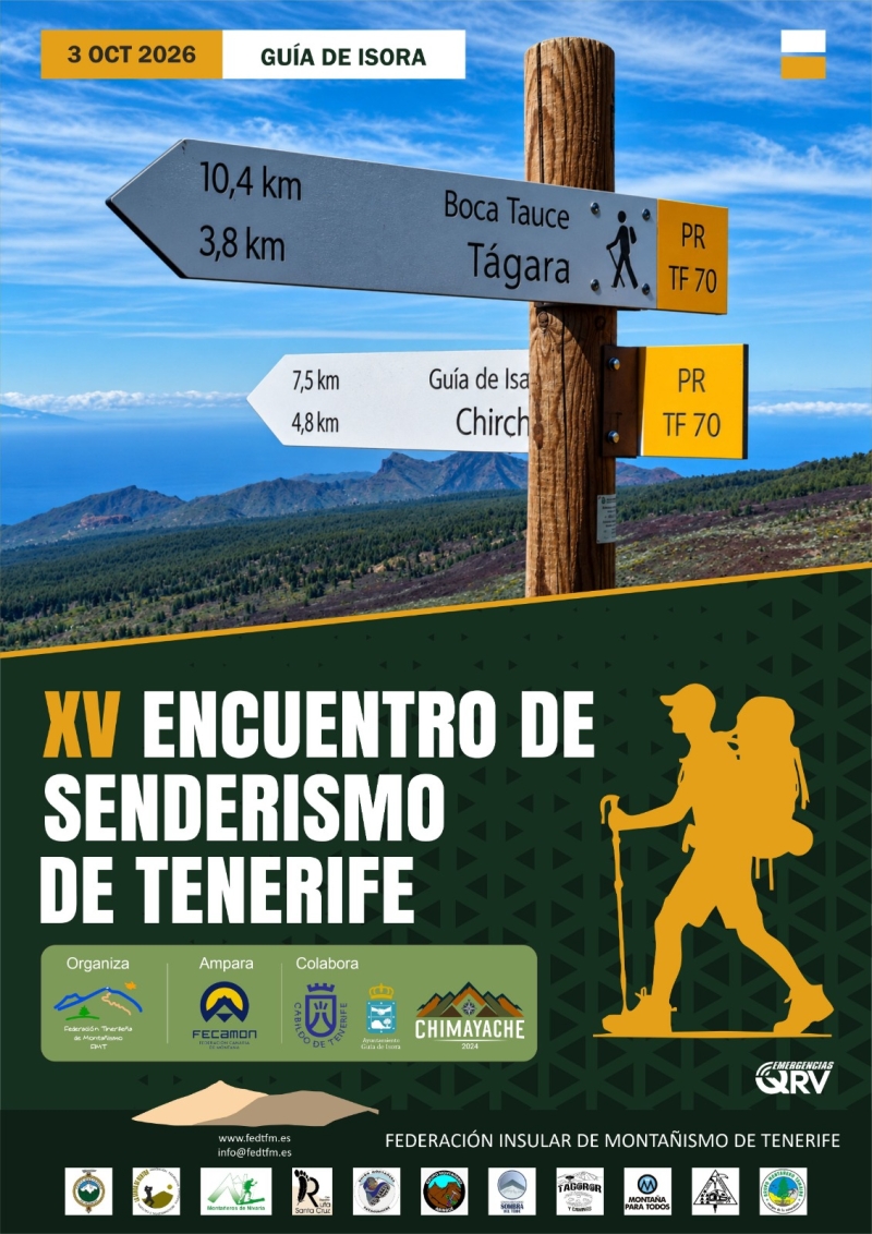 XV ENCUENTRO INSULAR DE SENDERISMO 2026 - Inscríbete