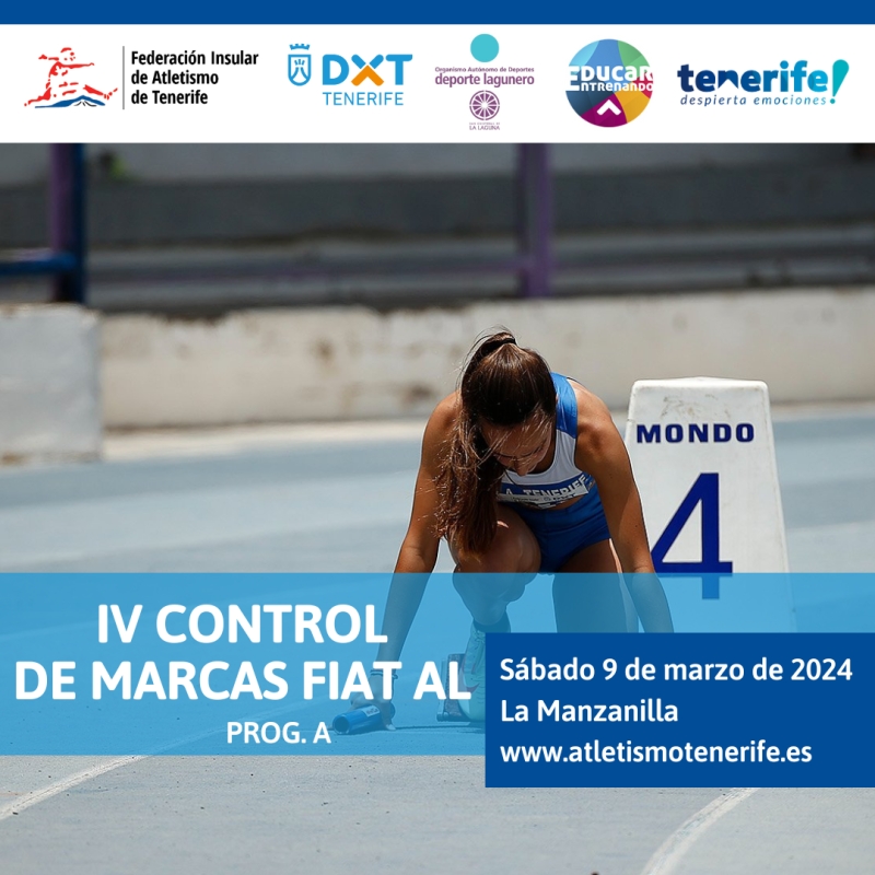 CONTROL (A) FIAT 2024  (09/03/2024) - Inscríbete