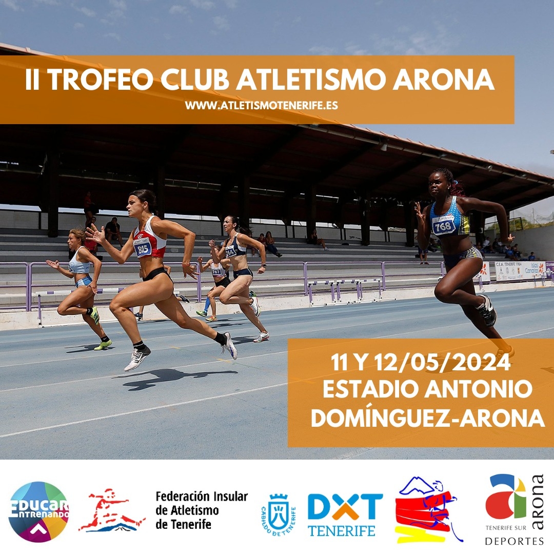 II TROFEO CLUB ATLETISMO ARONA - Inscríbete