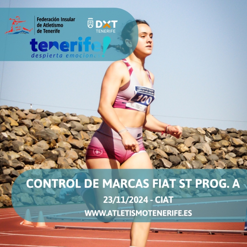 CONTROL SHORT TRACK - PROGRAMA A - Inscríbete