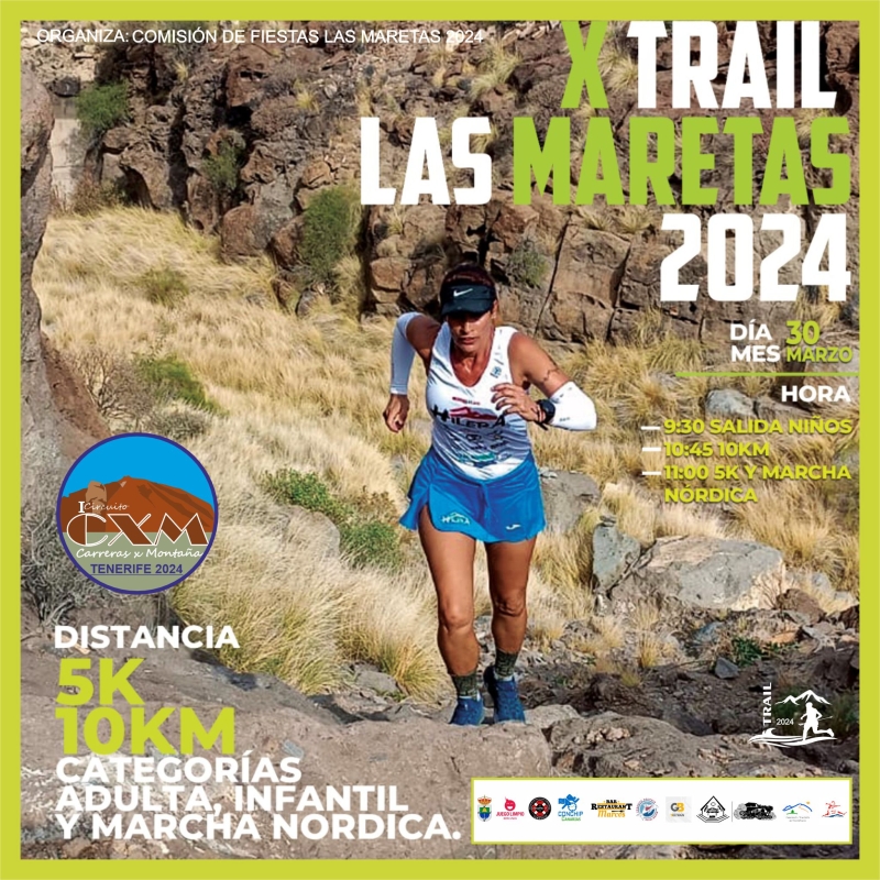 X TRAIL LAS MARETAS 2024 - Inscríbete