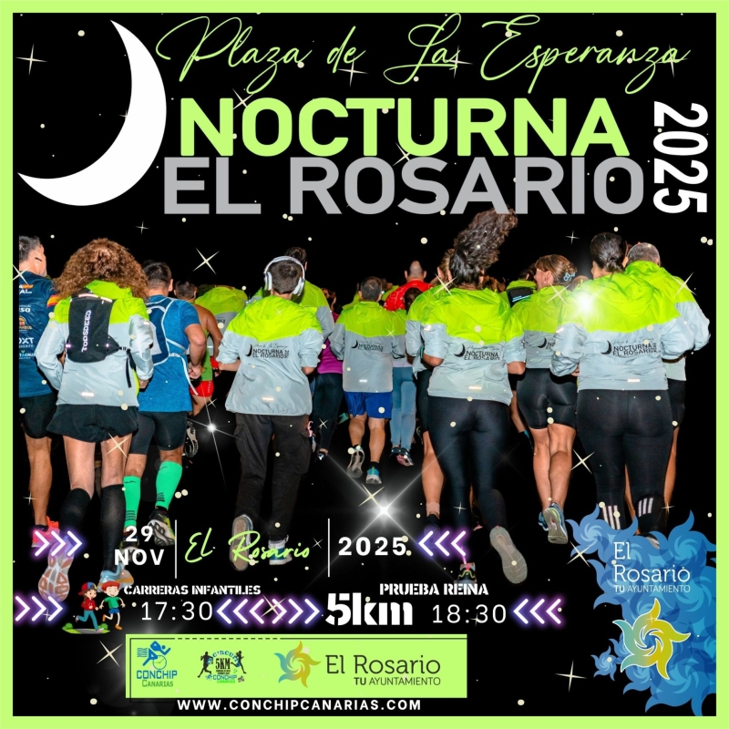 NOCTURNA EL ROSARIO 2025 - Inscríbete NOCTURNA EL ROSARIO 2025 - Inscríbete