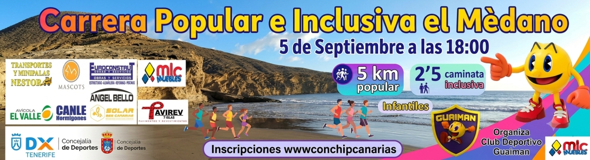 I CARRERA POPULAR E INCLUSIVA EL MEDANO 2026