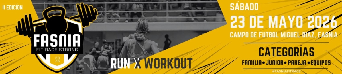 II FASNIA FIT RACE STRONG 2026