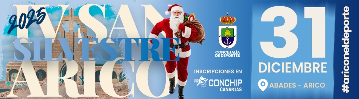 IV EDICIÓN DE LA SAN SILVESTRE ARICO 2025