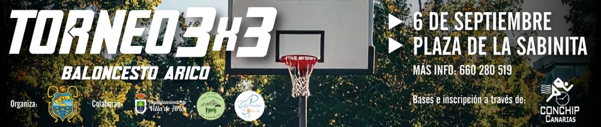 Comment y arriver  - TORNEO 3 X 3 BALONCESTO, LA SABINITA (ARICO) 2025.
