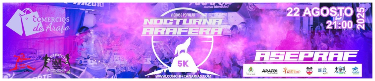 VI NOCTURNA ARAFERA ASEPRAF 2025