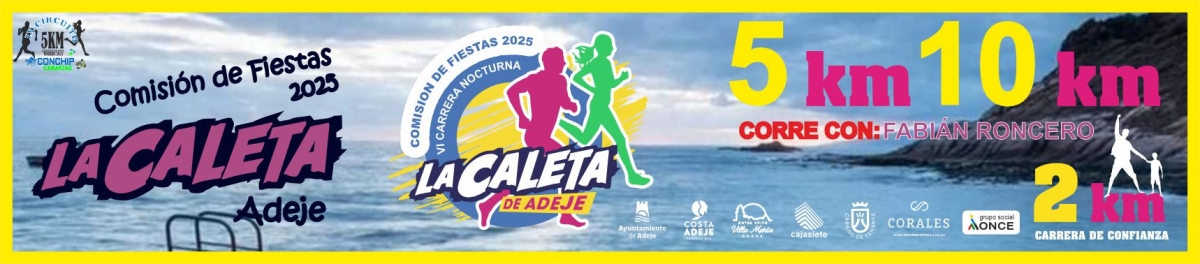 Documentos para descargar  - VI NOCTURNA LA CALETA DE ADEJE 2025