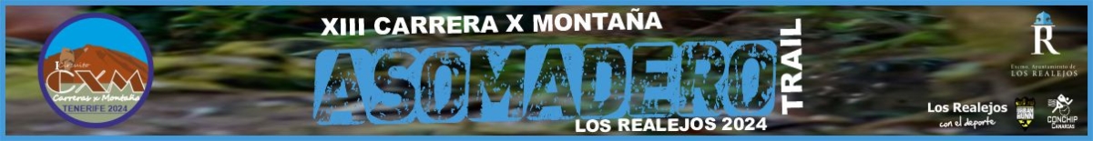 Zona Privada del Participante  - XIII ASOMADERO TRAIL 2024