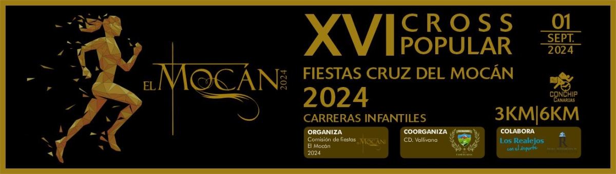 Resultados  - XVI 5KM CROSS POPULAR FIESTAS CRUZ DEL MOCAN 2024