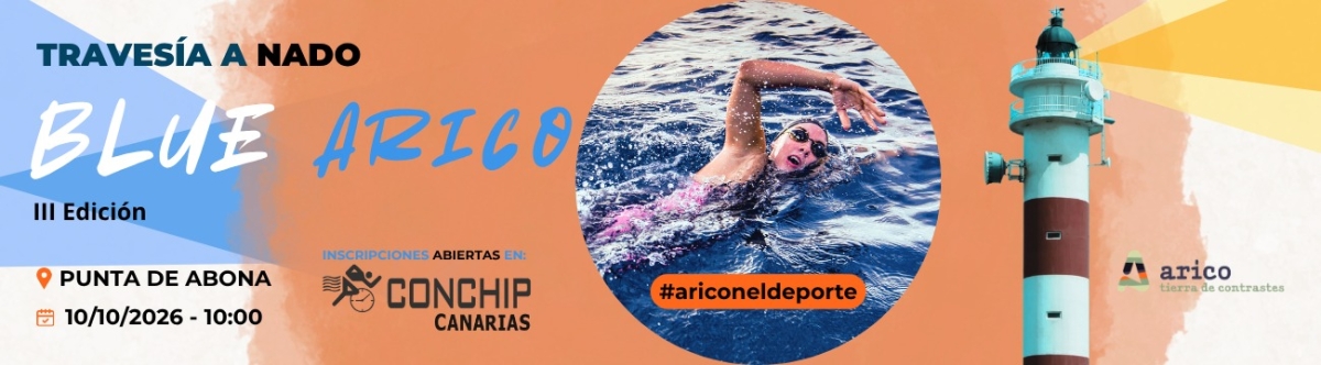 XXIV TRAVESÍA A NADO BLUE ARICO 2026